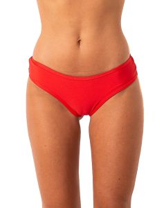 Culotteless con ribetes Rojo Pasion