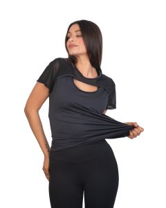Remera Khloe Negro