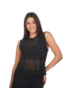 Musculosa Libre Negro