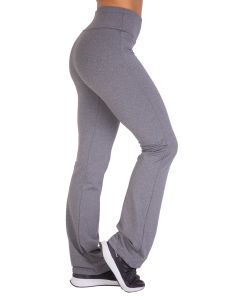 Pantalón Recto Microfibra Noruega Melange