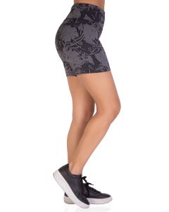Short Deportivo Microfibra Melange Dual