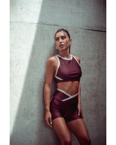 Short Lycra July Cherry