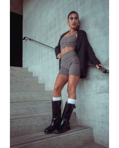 Short Deportivo Mocha Mousse