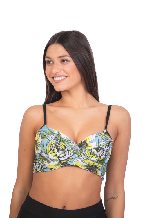 Corpiño Push Up y Aro Honolulu