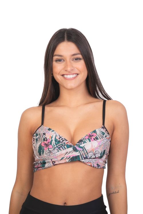 Corpiño con push up y aro Cozumel