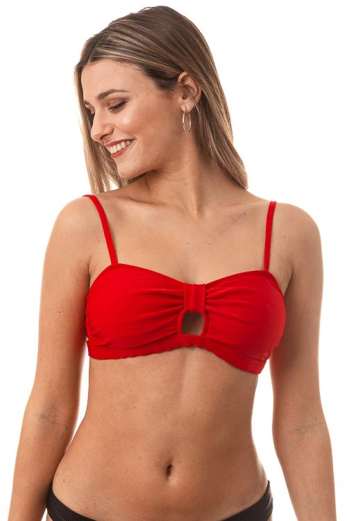 Strapless Aitana Chic Red