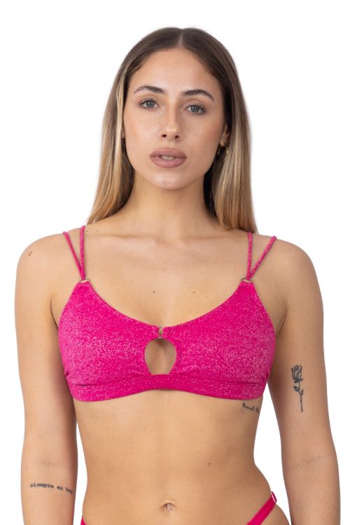 Corpiño Isla Glitter Pink